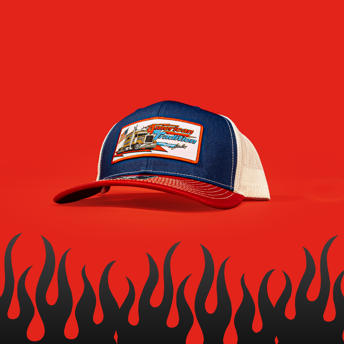 Old Glory Patch Hat